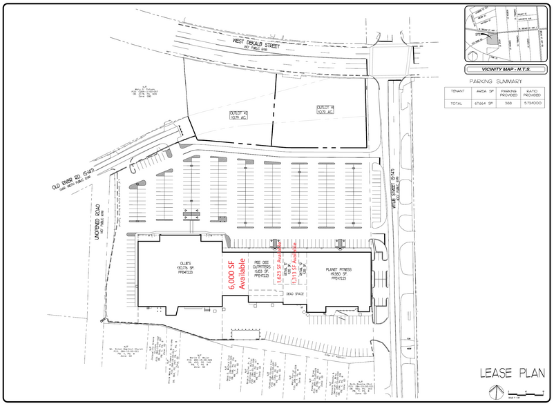 1001 Old River Rd, Camden, SC à louer - Plan de site – Image 2 sur 3