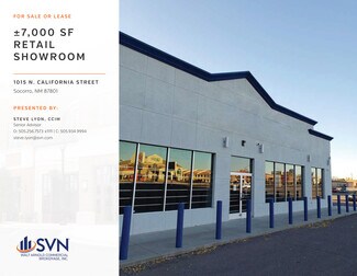 Plus de détails pour 1015 N California St, Socorro, NM - Local commercial à vendre