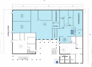 550 Main St, Placerville, CA à louer Plan d’étage– Image 1 sur 1