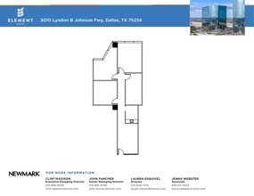 3010 Lyndon B Johnson Fwy, Dallas, TX à louer Plan de site– Image 1 sur 2