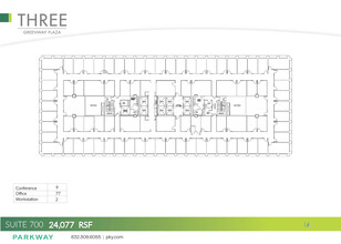 3 Greenway Plz, Houston, TX à louer Plan d’étage– Image 1 sur 1