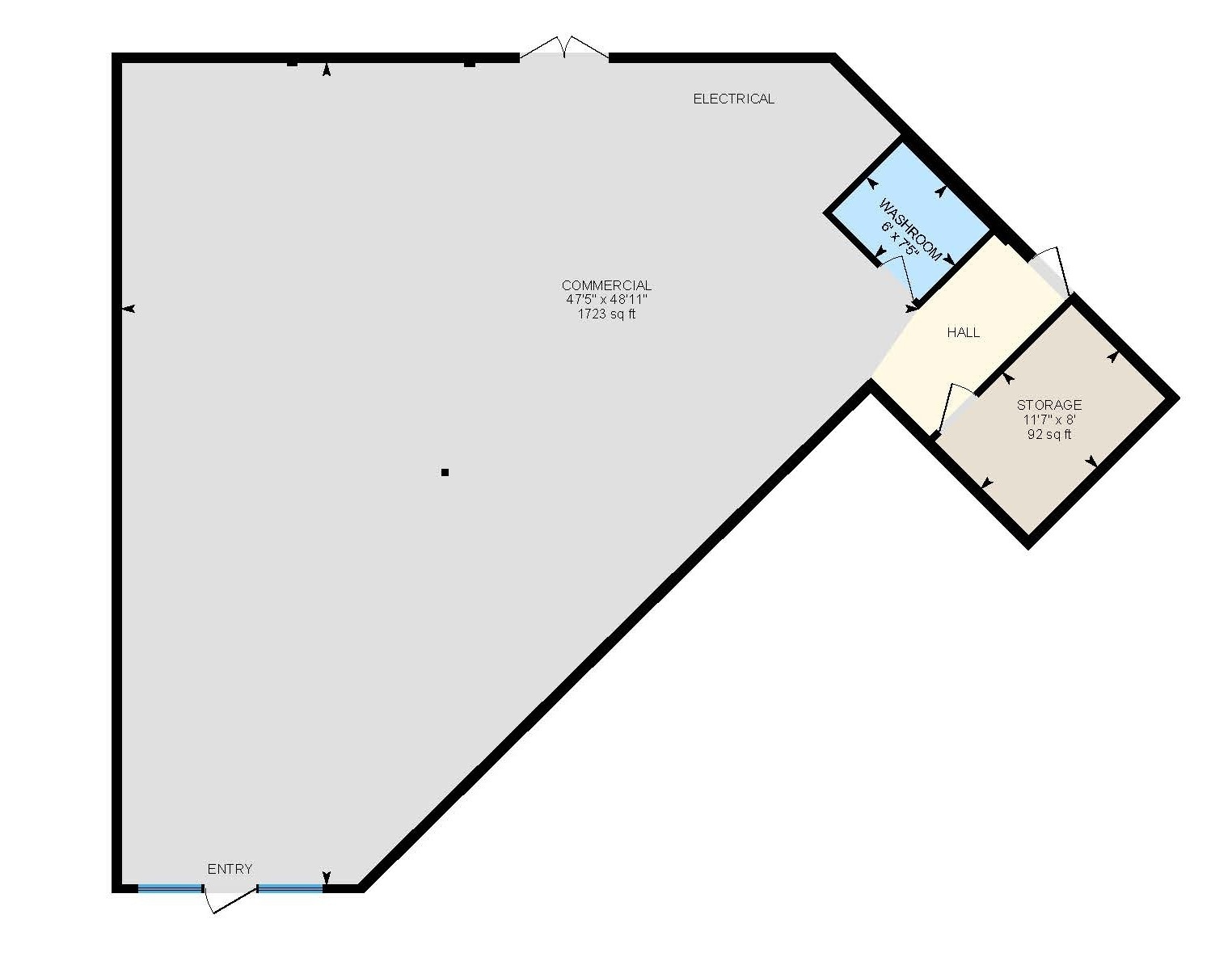 3857 E Southcross Blvd, San Antonio, TX à louer Plan d’étage– Image 1 sur 4