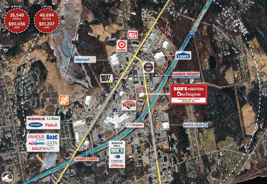 6 Bangor Mall Blvd, Bangor, ME à vendre - Photo de l’immeuble – Image 2 sur 4