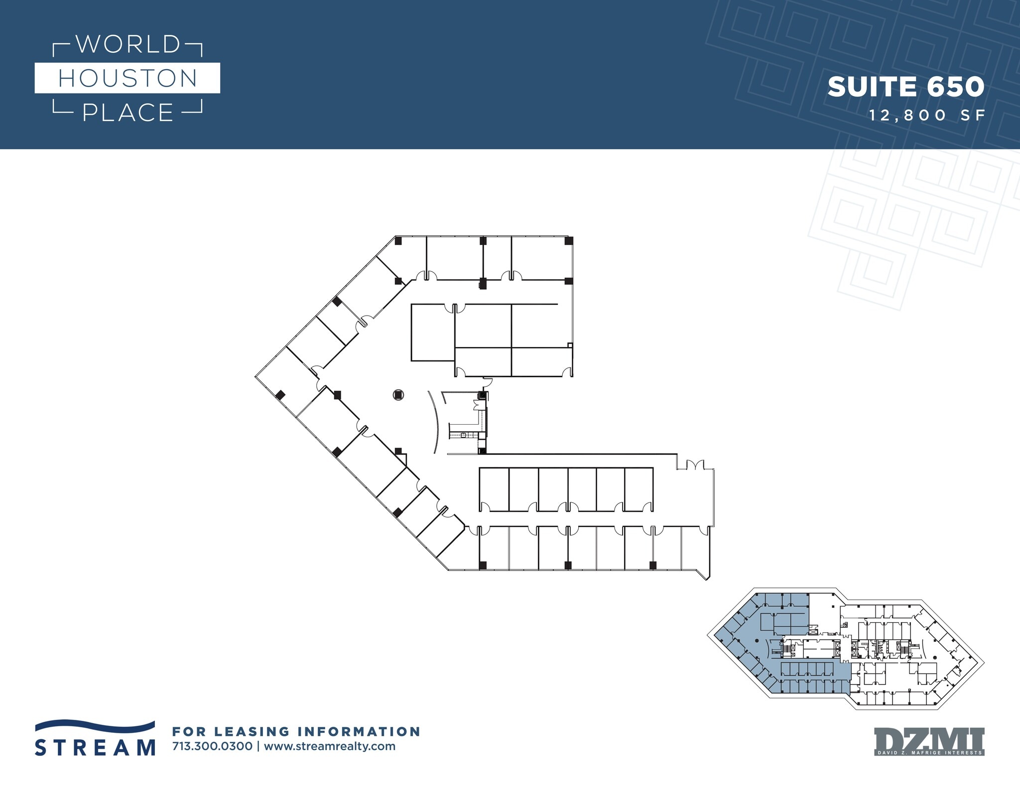 15710 John F Kennedy Blvd, Houston, TX à louer Plan d’étage– Image 1 sur 1
