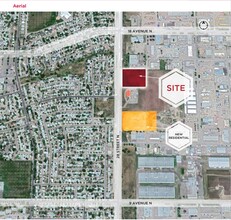 1501 29 St N, Lethbridge, AB - VUE AÉRIENNE  vue de carte