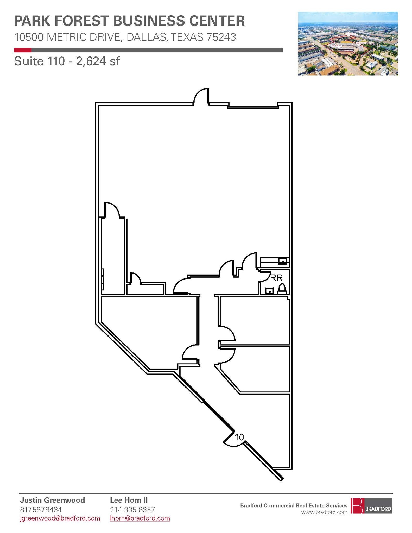 11601 Plano Rd, Dallas, TX à louer Plan d’étage– Image 1 sur 1