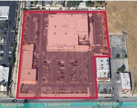 1700 E Highland Ave, San Bernardino, CA - VUE AÉRIENNE  vue de carte