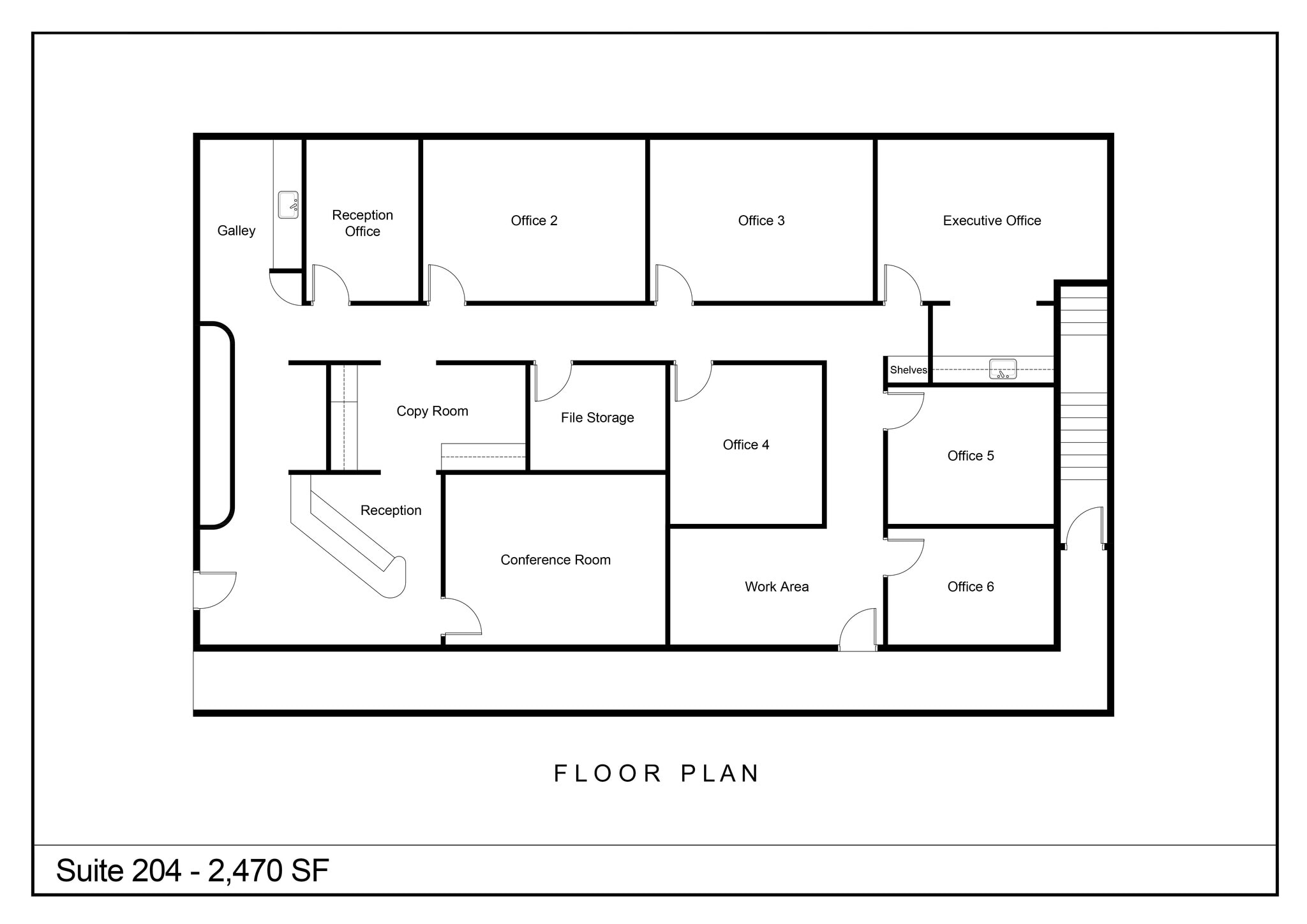 776 E Shaw Ave, Fresno, CA à louer Plan d’étage– Image 1 sur 1