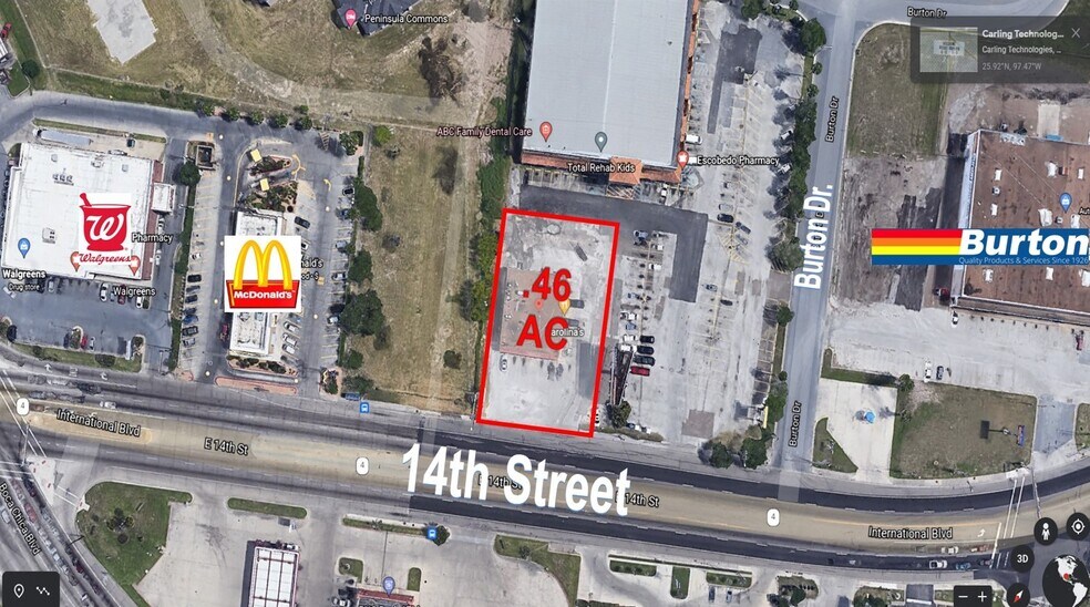 4434 E 14th St, Brownsville, TX à louer - Aérien – Image 2 sur 3