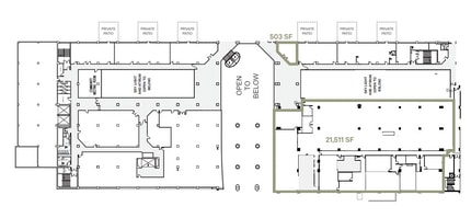 4700-4820 Kingsway, Burnaby, BC à louer Plan d’étage– Image 1 sur 1