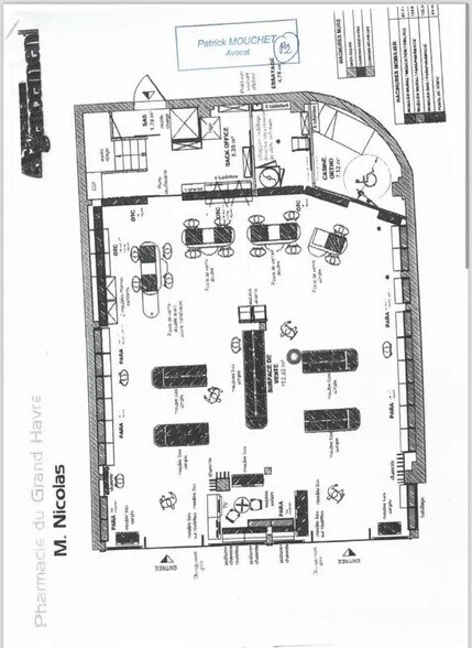 Local commercial dans Montivilliers à louer - Plan d’étage – Image 2 sur 2