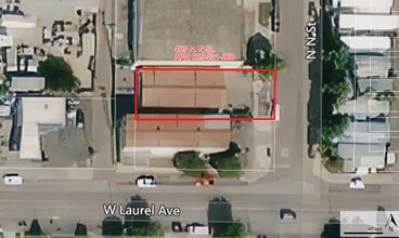 405-407 N N St, Lompoc, CA à louer Aérien– Image 2 sur 2