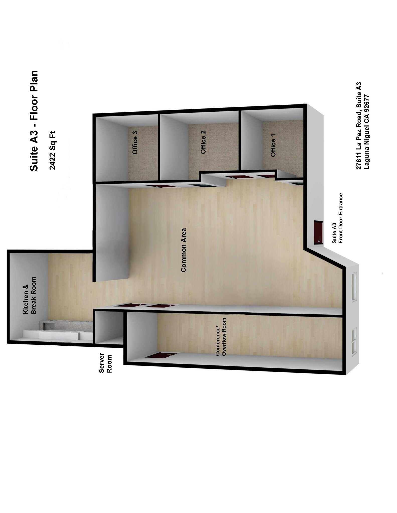 27611 La Paz Rd, Laguna Niguel, CA à louer Plan de site– Image 1 sur 1