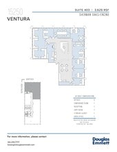 15250 Ventura Blvd, Sherman Oaks, CA à louer Plan d’étage– Image 1 sur 1