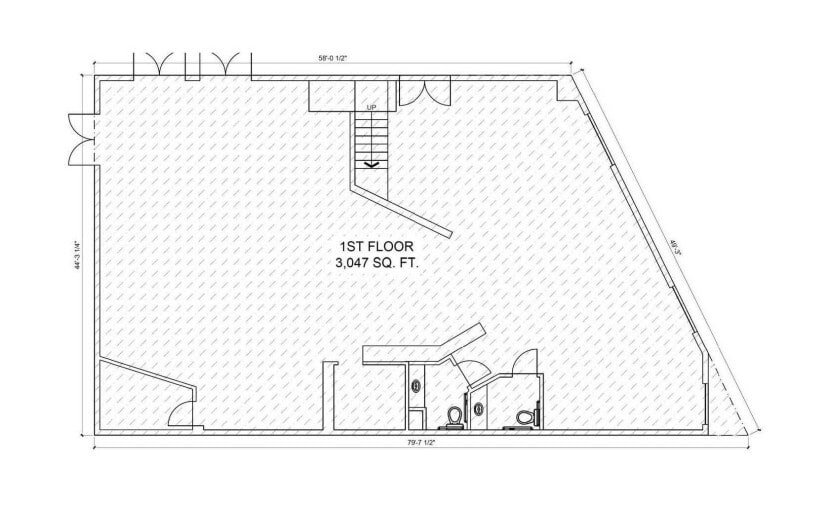 1611 Electric Ave, Venice, CA à louer Plan d’étage– Image 1 sur 1