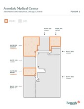 2923 N California Ave, Chicago, IL à louer Plan d’étage– Image 2 sur 2