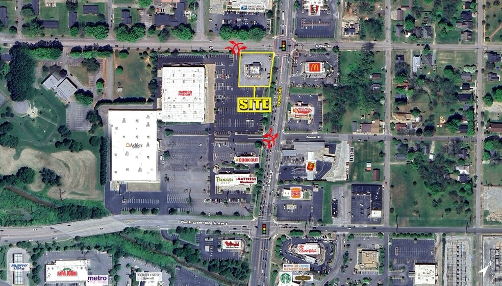 707 E Innes St, Salisbury, NC à louer - Aérien – Image 3 sur 3