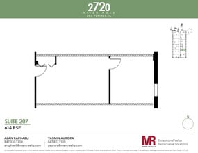 2720 S River Rd, Des Plaines, IL à louer Plan d’étage– Image 1 sur 1