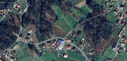 Lugar Albarin, O Porriño, PON - Vue aérienne vue de carte