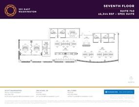 201 E Washington St, Phoenix, AZ à louer Plan de site– Image 1 sur 1