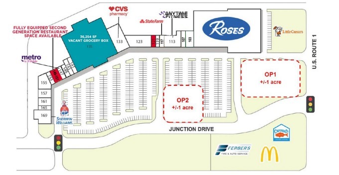 101-169 Junction Dr, Ashland, VA à louer Plan de site– Image 1 sur 1