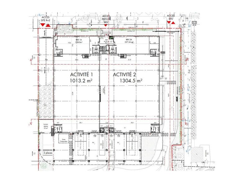 Bureau dans Nanterre à louer - Plan d’étage – Image 3 sur 10