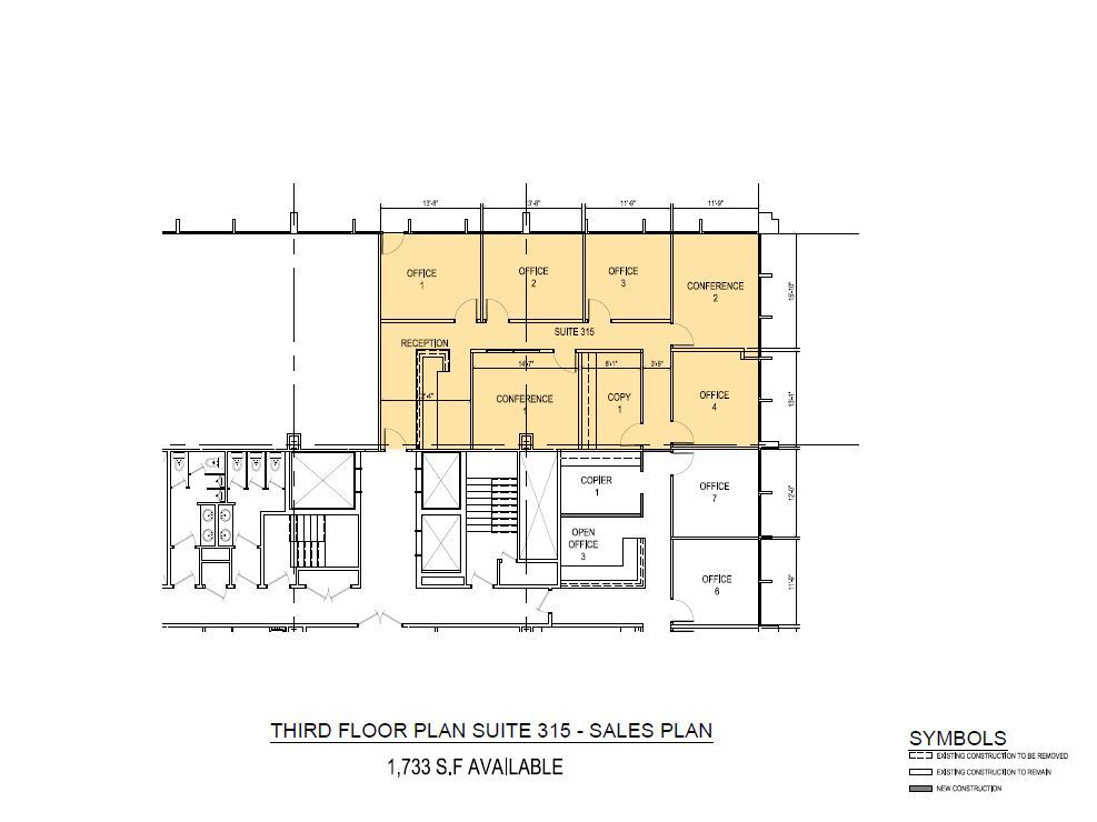 409 Washington Ave, Towson, MD à louer Plan d’étage– Image 1 sur 1