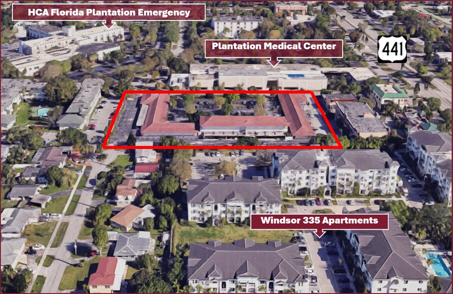 4100 S Hospital Dr, Plantation, FL à louer - Aérien – Image 2 sur 13