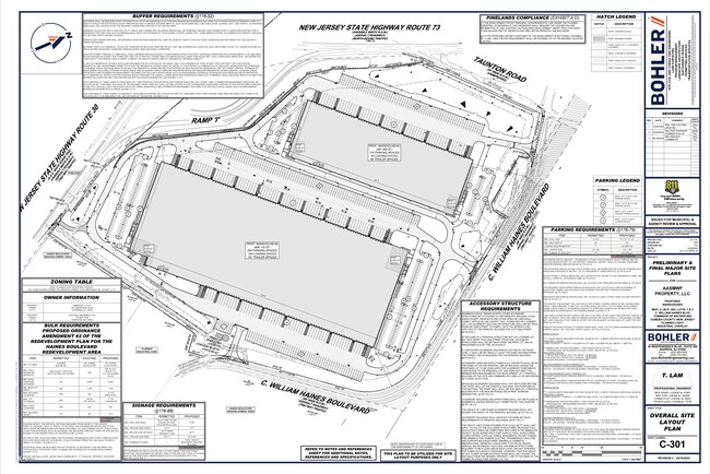 Plus de détails pour 1 CW Haines Blvd, Atco, NJ - Industriel/Logistique à vendre