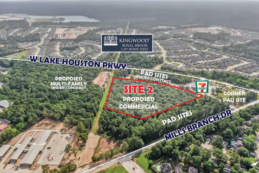 0 W Lake Houston Pkwy, Kingwood, TX à vendre - Photo de l’immeuble – Image 2 sur 4