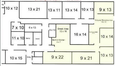 2415 Parview Rd, Middleton, WI à louer Plan d’étage– Image 2 sur 2