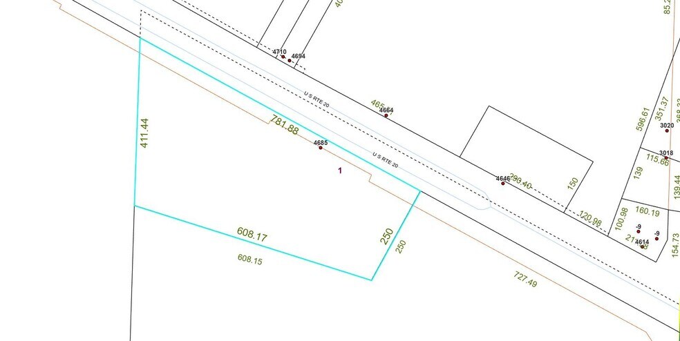4685 W US Route 20, Gibsonburg, OH à vendre - Plan cadastral – Image 2 sur 48