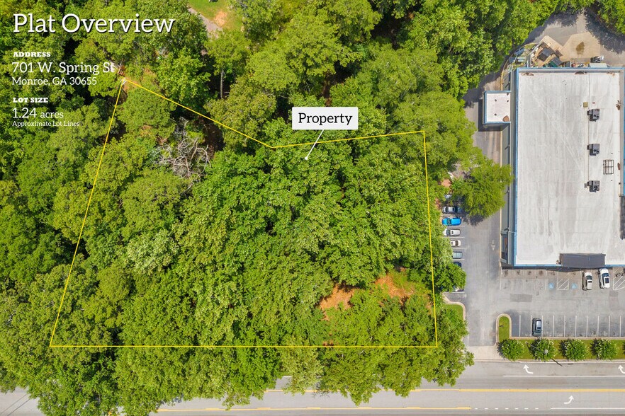 701 Spring st, Monroe, GA à vendre - Photo de l’immeuble – Image 2 sur 7