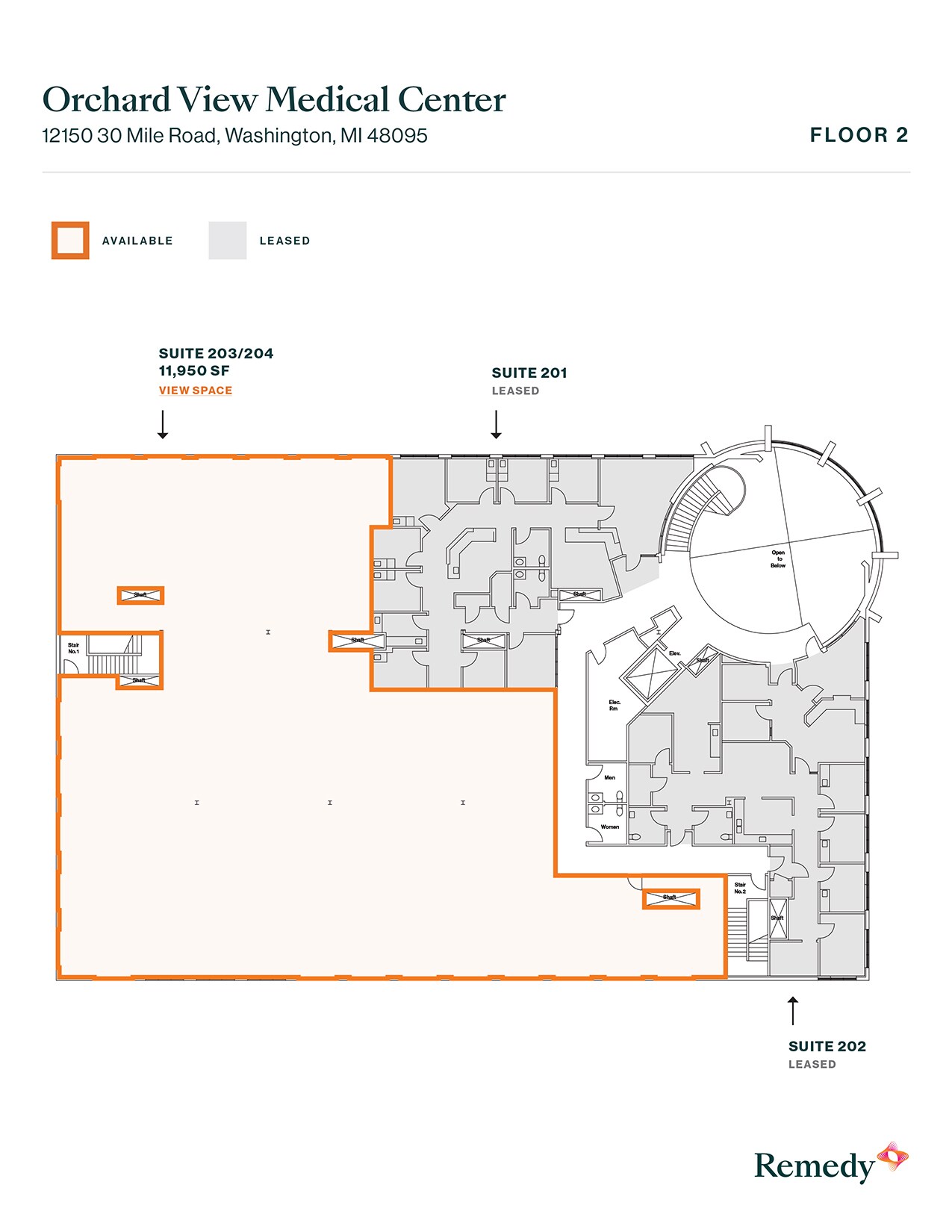 12150 30 Mile Rd, Washington Twp, MI à louer Plan d’étage– Image 1 sur 1