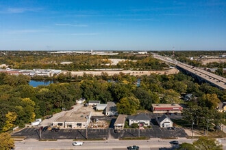 209-223 S Lincolnway, North Aurora, IL - Vue aérienne vue de carte