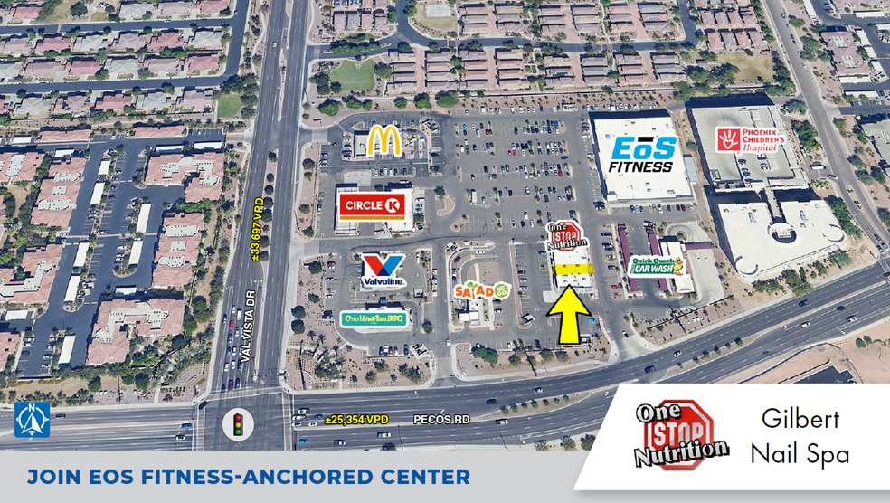 NEC Val Vista & Pecos Rd, Gilbert, AZ à louer - Photo de l’immeuble – Image 1 sur 3