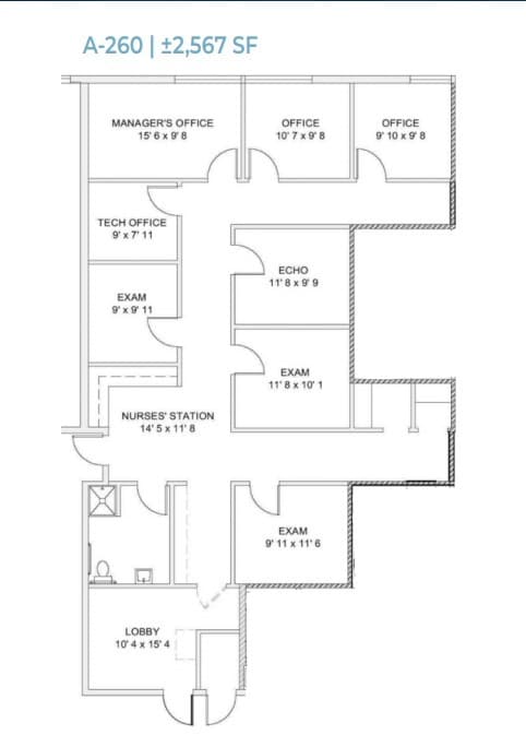 6130 N La Cholla Blvd, Tucson, AZ à louer Plan d’étage– Image 1 sur 1