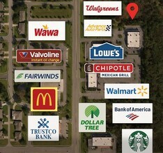1544 Sunrise Plaza dr, Clermont, FL - Vue aérienne vue de carte
