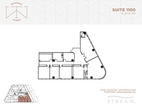 6363 Woodway Dr, Houston, TX à louer Plan d’étage– Image 1 sur 1