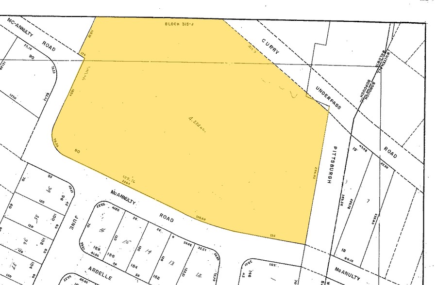 5001-5031 Curry Rd, Pittsburgh, PA à louer - Plan cadastral – Image 2 sur 11