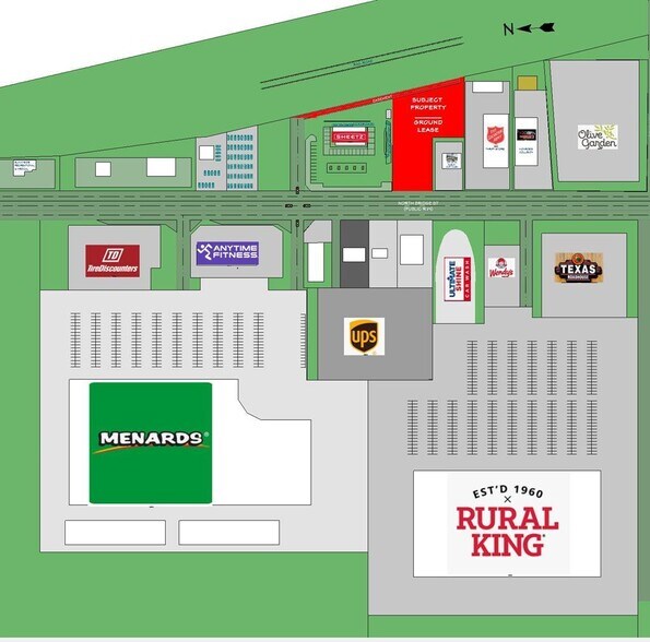 1487 N Bridge St, Chillicothe, OH à louer - Plan de site – Image 2 sur 6