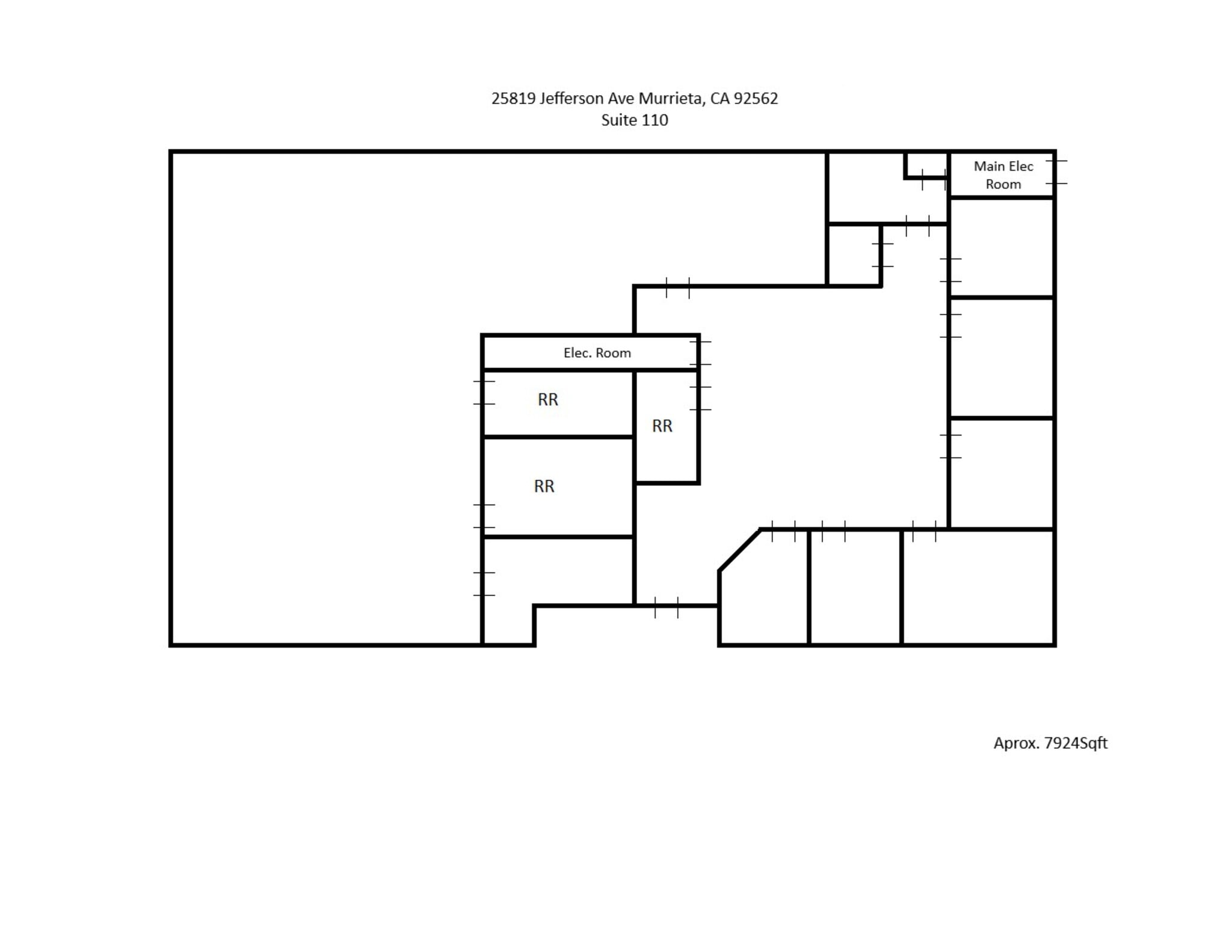 25819 Jefferson Ave, Murrieta, CA à louer Plan de site– Image 1 sur 1
