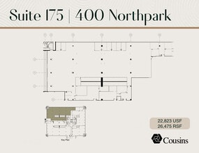 1200 Abernathy Rd NE, Atlanta, GA à louer Plan d’étage– Image 1 sur 1