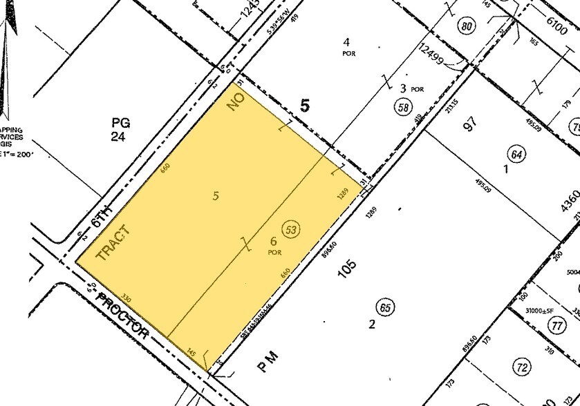 220-240 S 6th Ave, City Of Industry, CA à louer - Plan cadastral – Image 3 sur 7