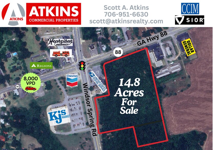 2476 Ga-88, Hephzibah, GA à vendre - Photo de l’immeuble – Image 2 sur 5