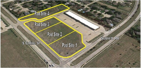 6101 S Collins St, Arlington, TX à louer - Photo principale – Image 1 sur 2