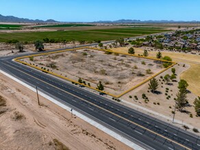 NEC Skousen Road & Coolidge Avenue, Coolidge, AZ - Vue aérienne vue de carte - Image1