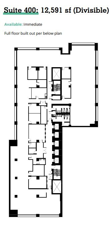 439 University Ave, Toronto, ON à louer Plan d’étage– Image 1 sur 1