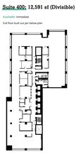 439 University Ave, Toronto, ON à louer Plan d’étage– Image 1 sur 1