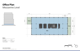 2500 Cedar Springs Rd, Dallas, TX à louer Plan d’étage– Image 1 sur 1